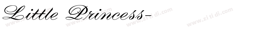 Little Princess字体转换